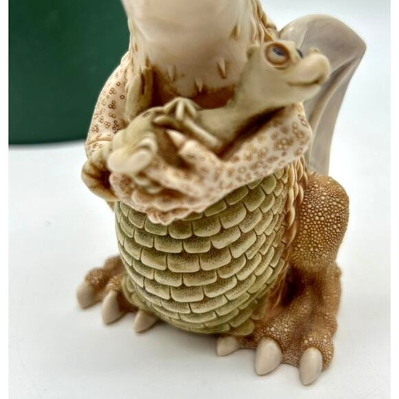 NIB Harmony Kingdom Tamira's Treasure Mom Baby Dragon 1290/3600 Collectible Mint - Picture 3 of 14